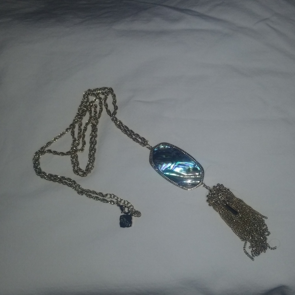 Kendra Scott abalone Rayne necklace KS